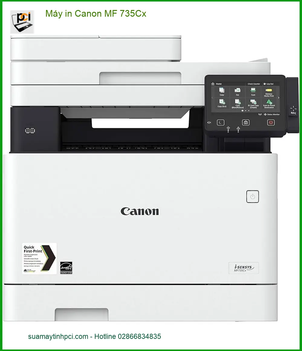 Máy in Canon MF 735Cx - Sửa Tận Nơi TPHCM, Giá Rẻ Trong Ngày