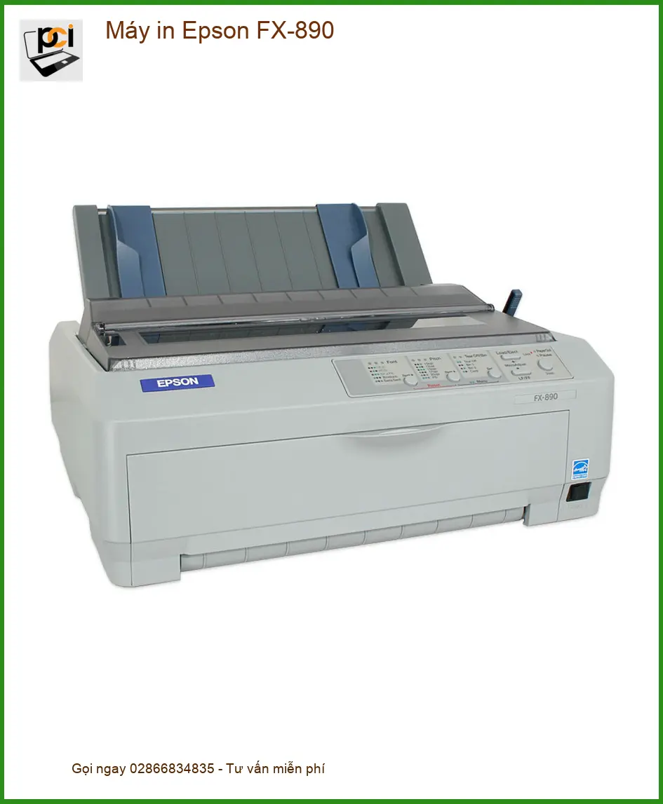 Máy in Epson FX-890 - Sửa chữa, Nạp mực tận nơi TPHCM | Uy tín, Nhanh chóng
