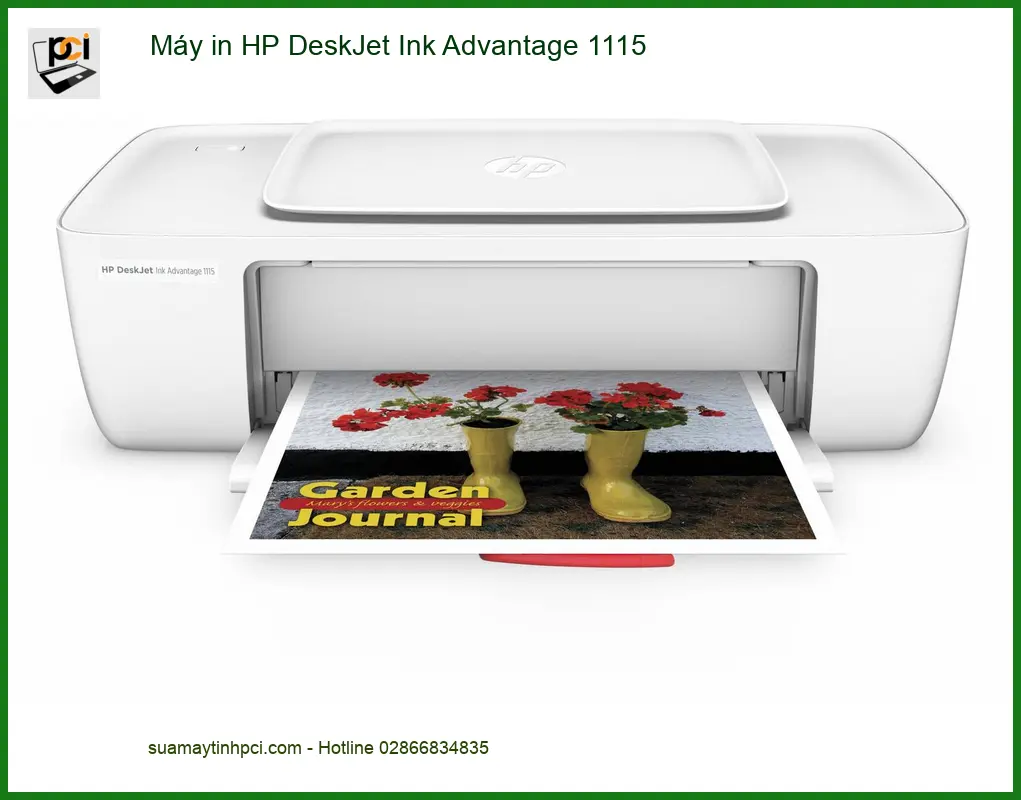 Máy in HP DeskJet Ink Advantage 1115 - Nạp Mực Tận Nhà Trong Ngày TPHCM