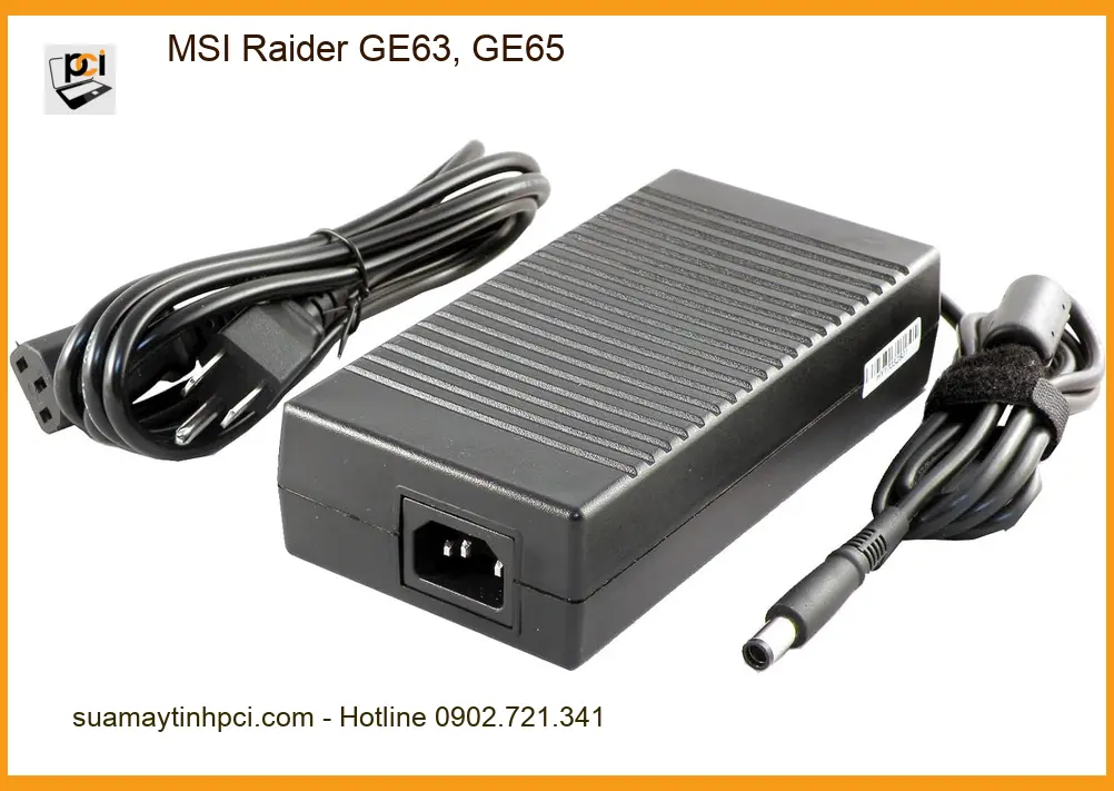 Sạc Laptop MSI Raider GE63, GE65 - Thay Nhanh TPHCM | Giá Rẻ, Giao Ngay