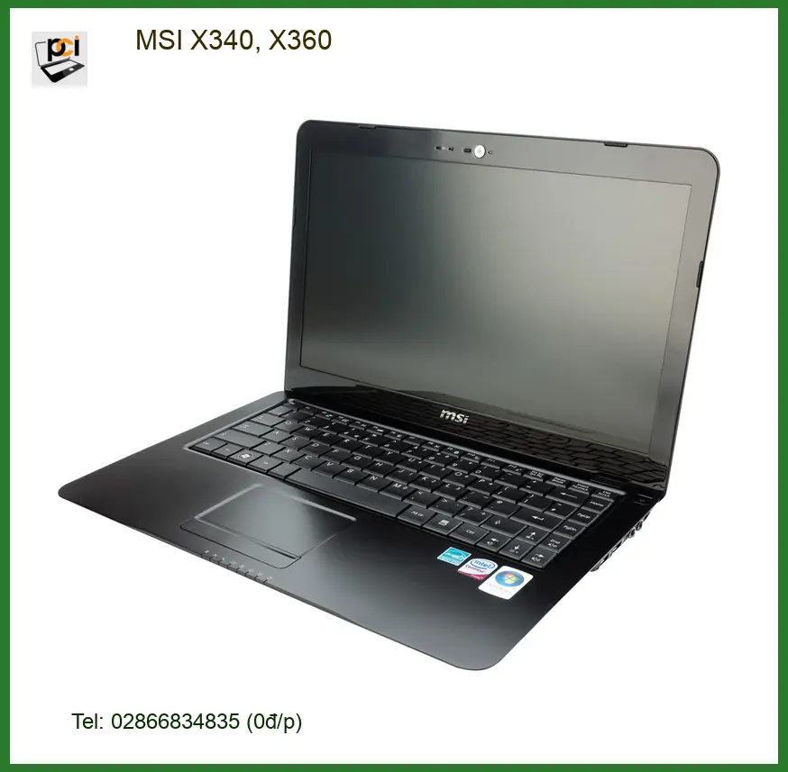 Màn hình Laptop MSI X340, X360 - Thay Mới Nhanh Trong Ngày TPHCM