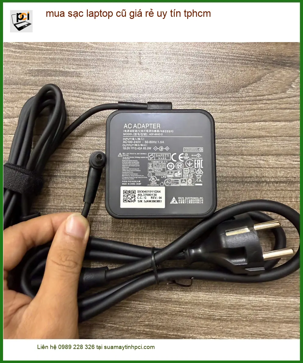 Sửa Laptop mua sạc laptop cũ giá rẻ uy tín TPHCM – Cửa hàng thay lấy liền