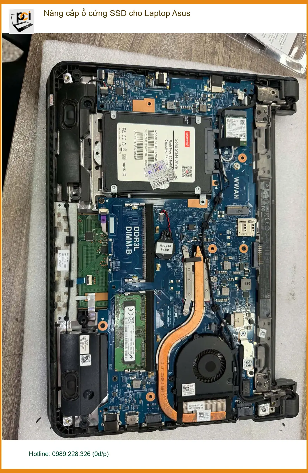 Anh Phúc kinh doanh tự do ở Quận 7 cần máy mượt – Dịch vụ nâng cấp SSD laptop Asus