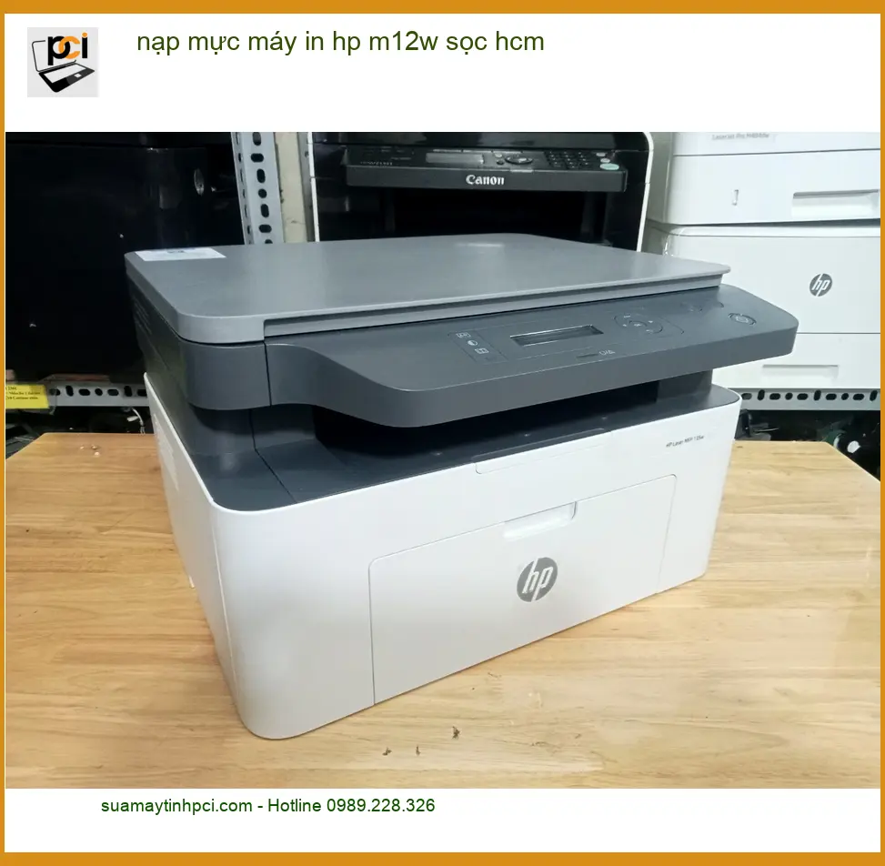 Sửa Nạp Mực Máy In HP M12w sọc Tận Nơi – Thợ đổ mực nhanh giá rẻ HCM