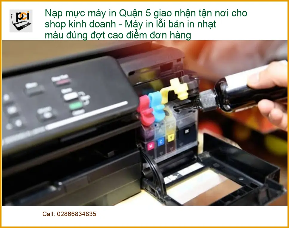 Sửa Chữa Nạp Mực Máy In Quận 5 giao nhận tận nơi – Điện thoại công ty xử lý gấp