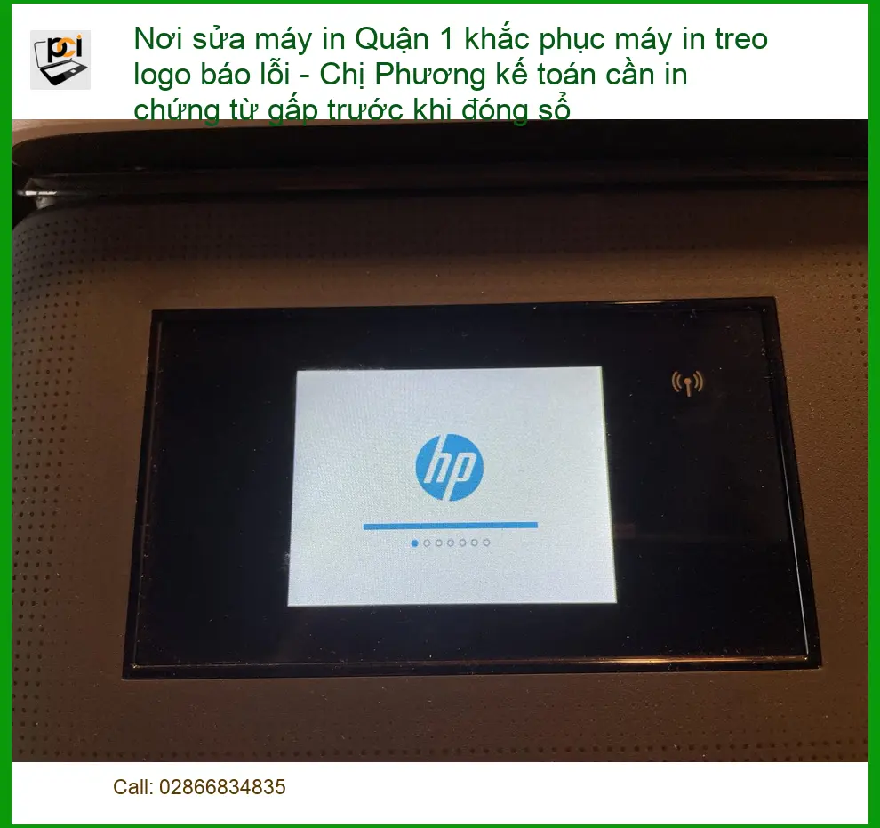 Sửa Chữa Nạp Mực Máy In Quận 1 khắc phục treo logo – Điện thoại xử lý gấp