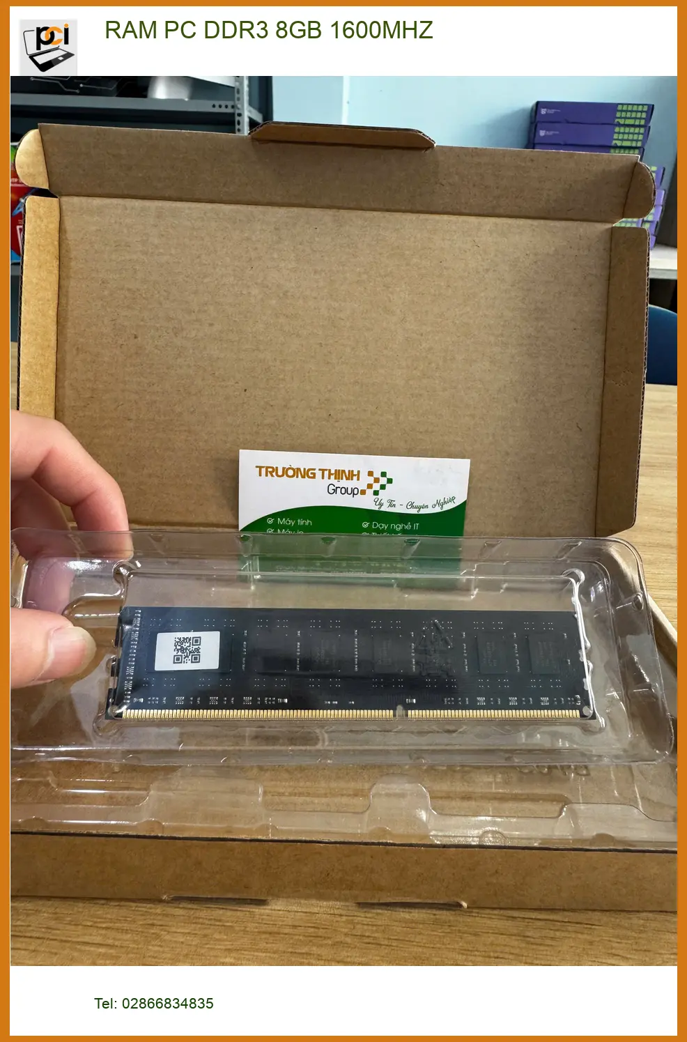 Chú Minh kiến trúc sư tìm mua RAM PC DDR3 8GB 1600MHZ Quận 10 uy tín ảnh thực tế 1