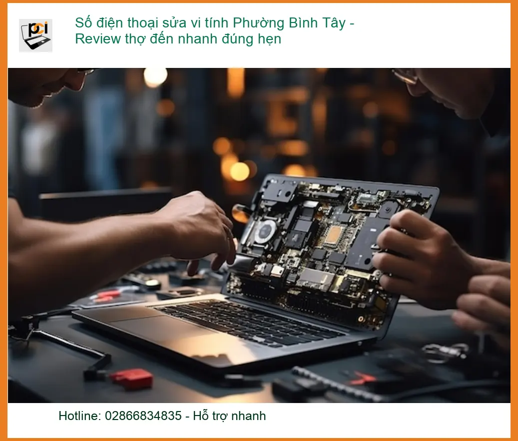Sửa máy tính Phường Bình Tây – Thợ đến nhanh, uy tín TPHCM
