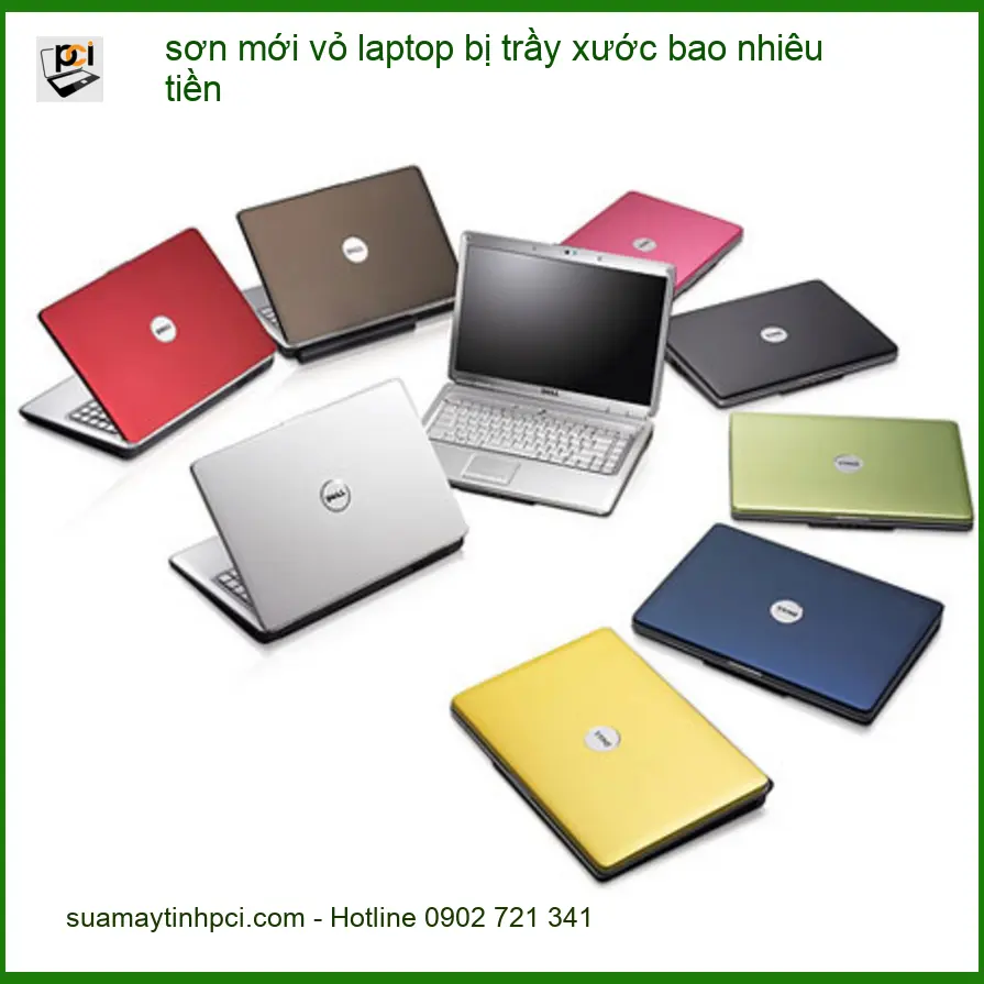 Sửa Laptop sơn mới vỏ laptop bị trầy xước bao nhiêu tiền – Giá tham khảo