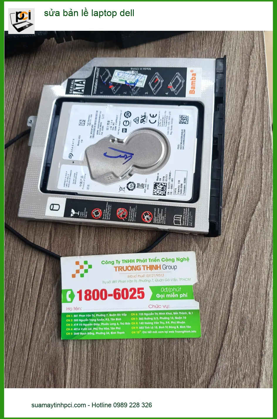 Cô Nguyệt tìm tiệm sửa bản lề laptop Dell ở Quận Tân Phú ảnh thực tế 1