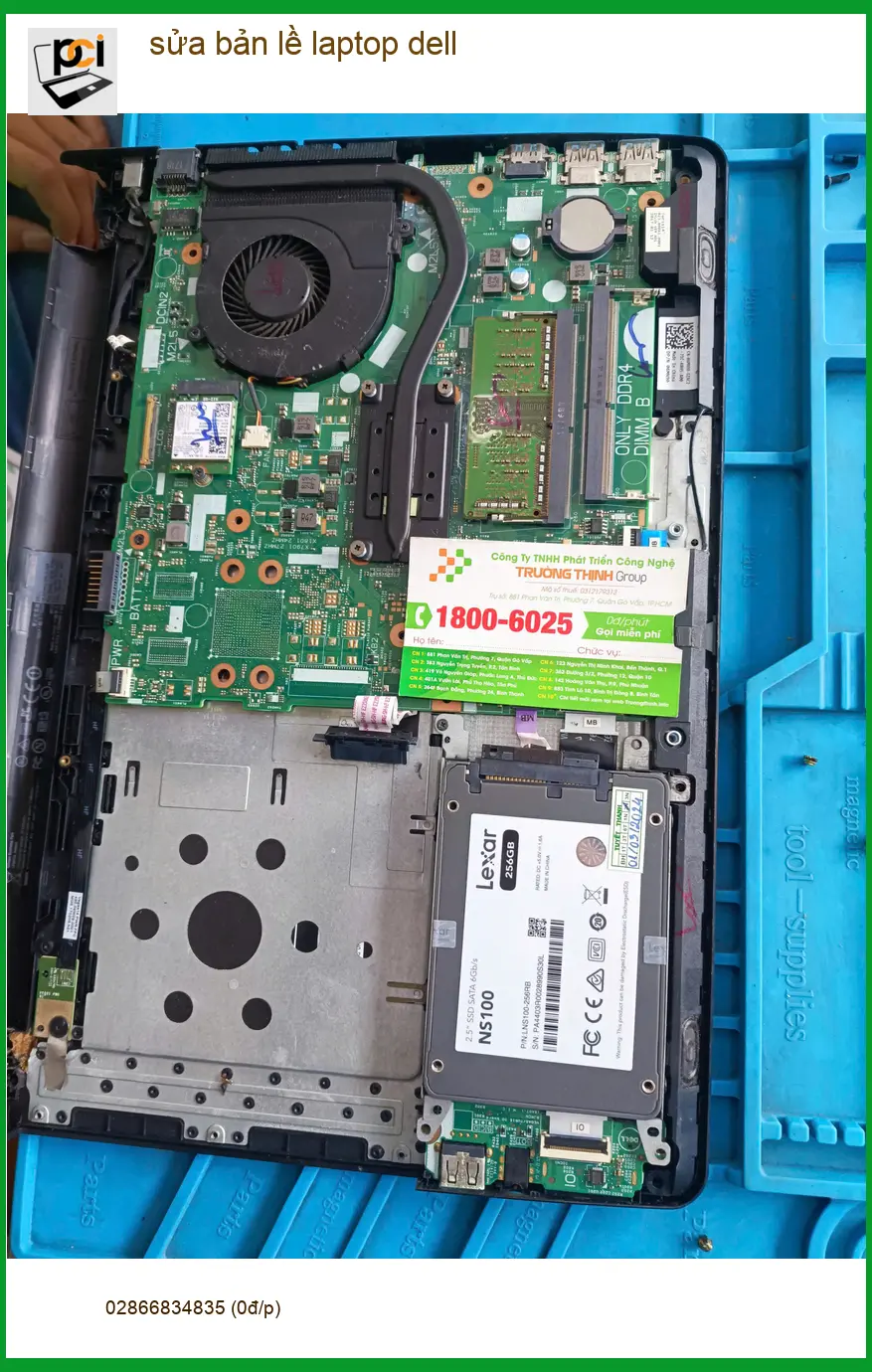 Cô Nguyệt tìm tiệm sửa bản lề laptop Dell ở Quận Tân Phú ảnh thực tế 2
