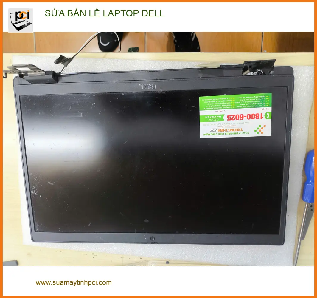 Chị Thảo nhân viên văn phòng tìm tiệm sửa bản lề laptop Dell Quận Gò Vấp lấy liền