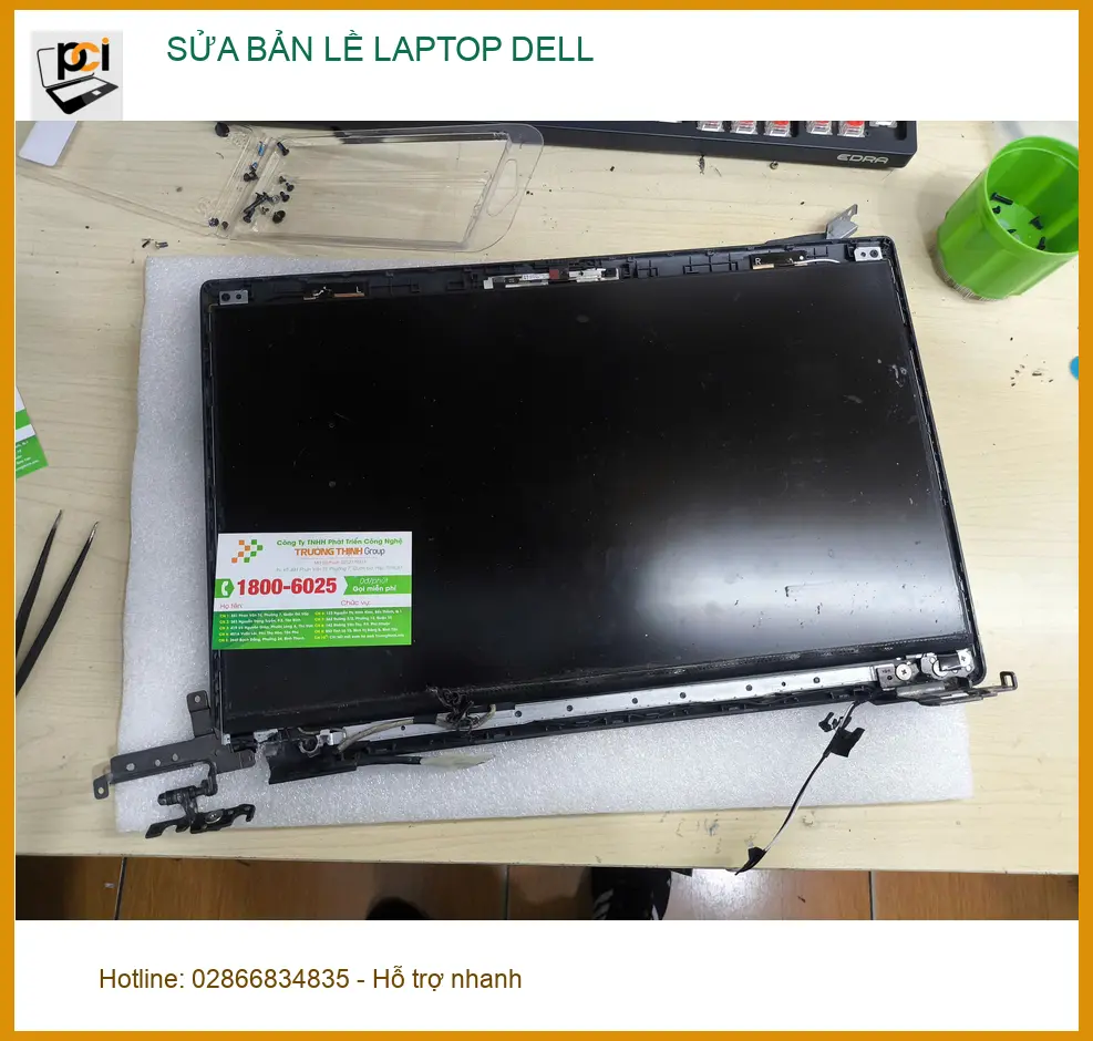 Chị Thảo nhân viên văn phòng tìm tiệm sửa bản lề laptop Dell Quận Gò Vấp lấy liền ảnh thực tế 2