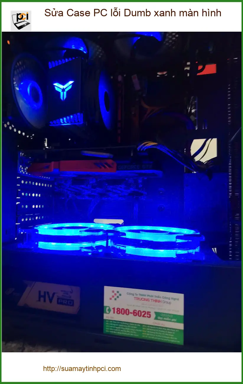 Anh Quân kiến trúc sư: Sửa Case PC lỗi màn hình xanh ở Quận 7