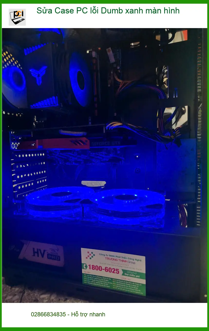 Anh Quân kiến trúc sư: Sửa Case PC lỗi màn hình xanh ở Quận 7 ảnh thực tế 2