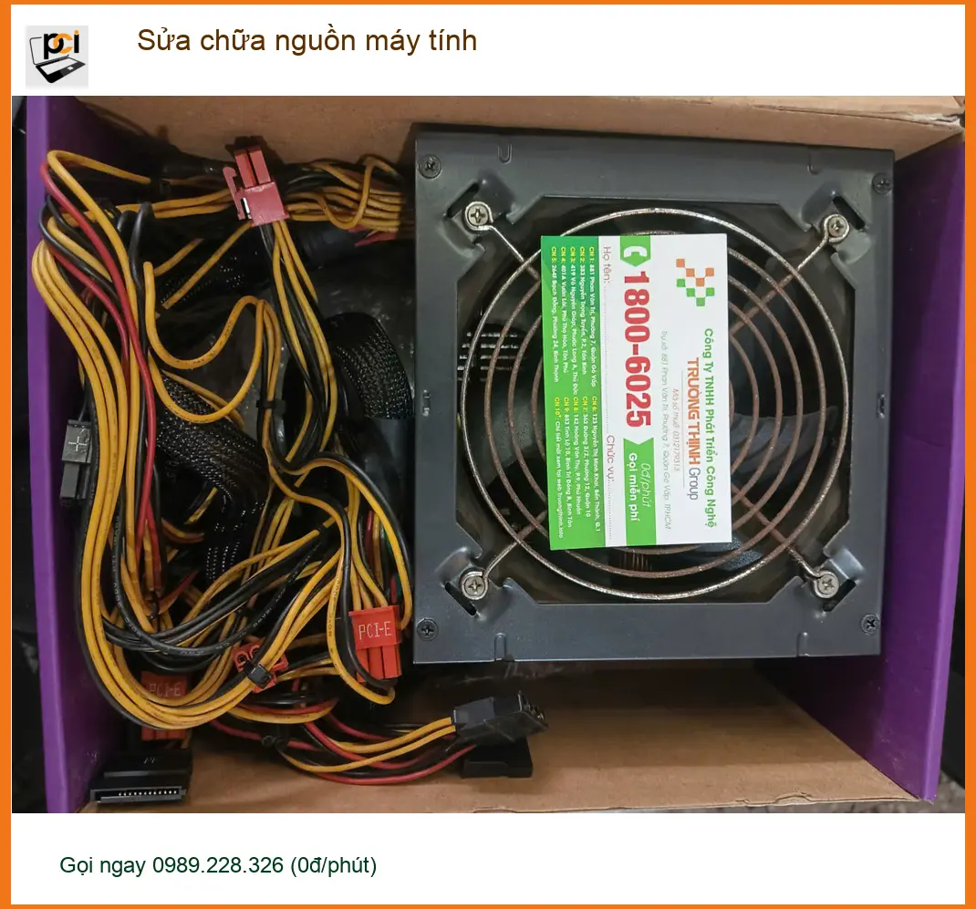 Dịch vụ sửa nguồn máy tính Quận 7 uy tín – Anh Quang kiến trúc sư review