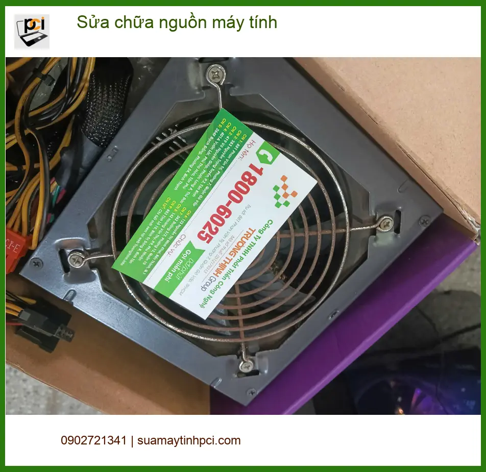 Dịch vụ sửa nguồn máy tính Quận 7 uy tín - Anh Quang kiến trúc sư review ảnh thực tế 1