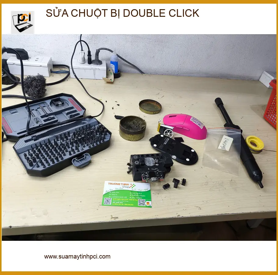 Anh Tuấn kỹ sư tìm nơi sửa chuột double click Quận Gò Vấp Uy tín ảnh thực tế 1