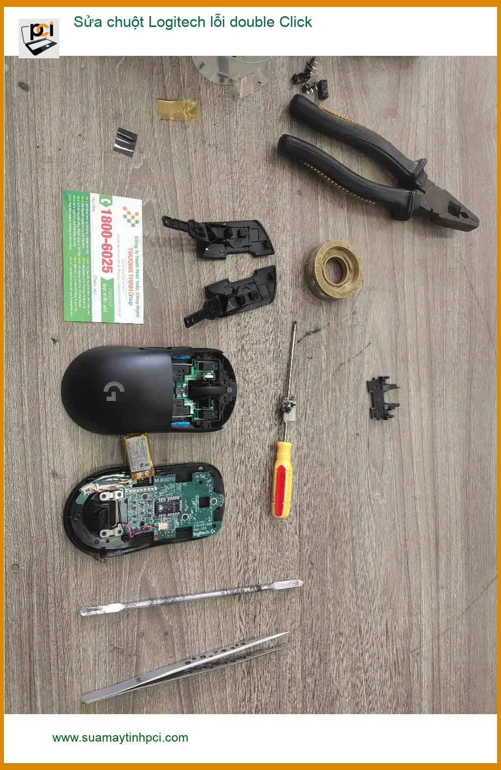 Chỗ Sửa chuột Logitech lỗi double Click Quận 7 lấy liền: Chị Nguyệt thiết kế đồ họa.