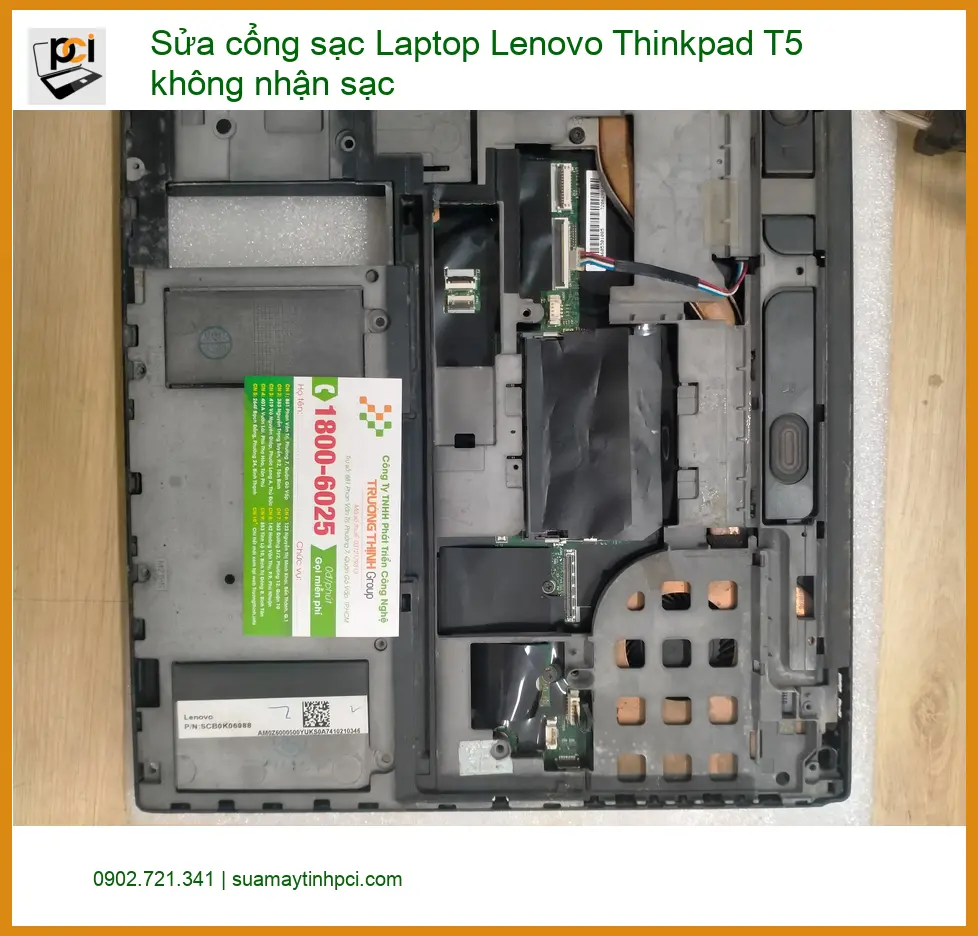 Chỗ sửa cổng sạc Laptop Lenovo Thinkpad T5 Q.12 - Anh Quân bận rộn ảnh thực tế 2