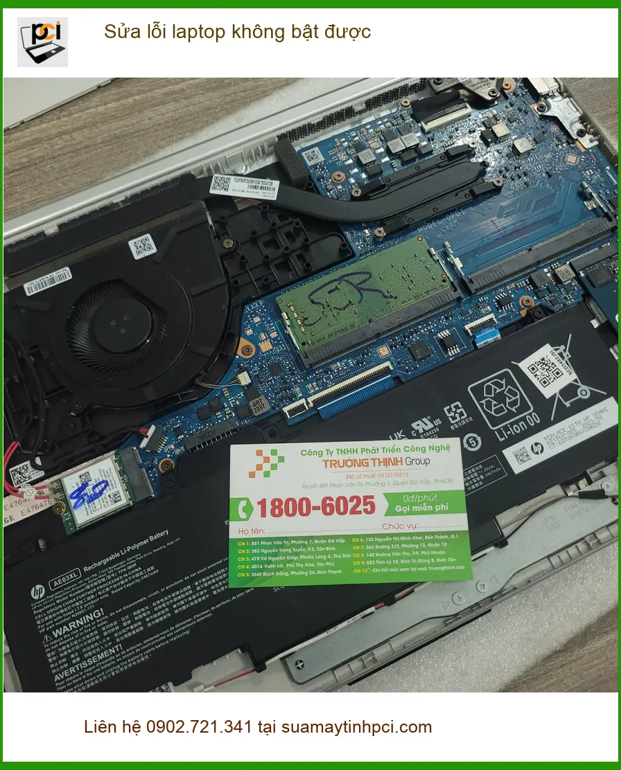 Cô Hạnh cần gấp dịch vụ sửa lỗi laptop không bật được Quận Tân Bình
