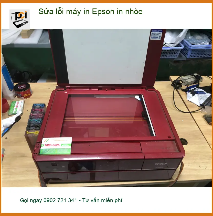 Dịch vụ Sửa máy in Epson in nhòe Quận Bình Tân - Anh Quang review chi tiết ảnh thực tế 1