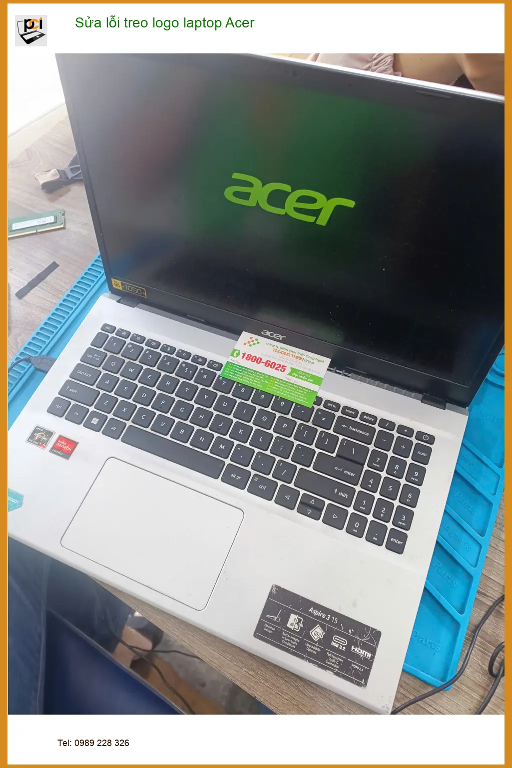 Chị Mai bận rộn, laptop Acer treo logo – Chỗ sửa lỗi treo logo laptop Acer Quận Tân Phú