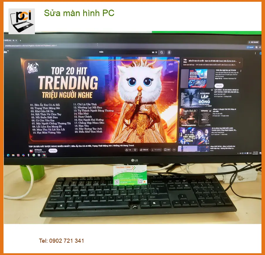 Anh Kiệt kiến trúc sư sửa màn hình PC Quận Tân Bình – Địa chỉ uy tín