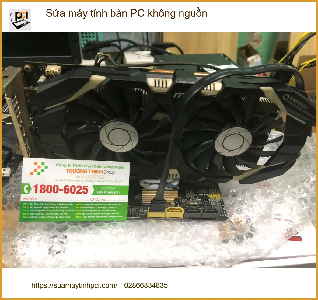 Anh Đức kiến trúc sư review sửa máy tính bàn PC không nguồn Quận Bình Tân