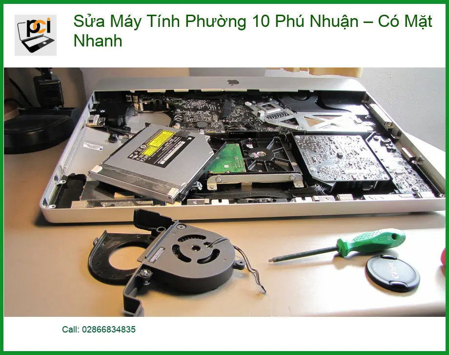 Sửa máy tính Máy Tính Phường 10 Phú Nhuận – Có Mặt Nhanh – Gọi ngay