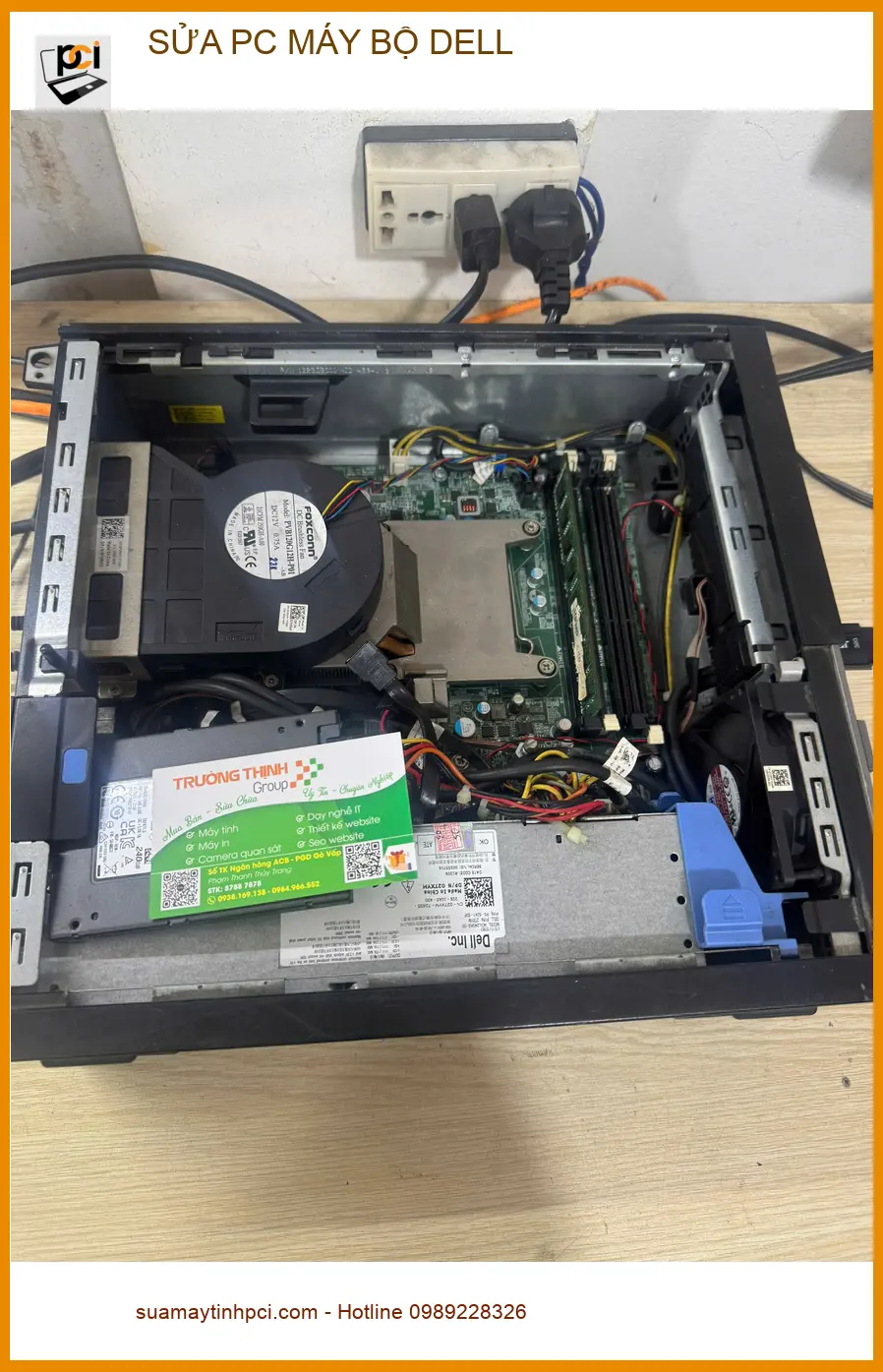 Anh Quang kỹ sư tìm Trung tâm Sửa PC Máy Bộ Dell Quận Tân Bình uy tín