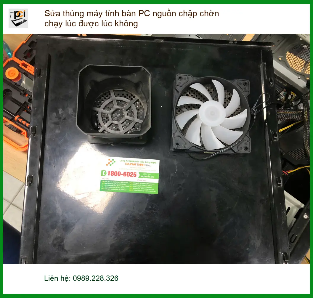 Anh Đạt kỹ sư IT cần sửa PC nguồn chập chờn Quận Bình Tân - Dịch vụ uy tín ảnh thực tế 2