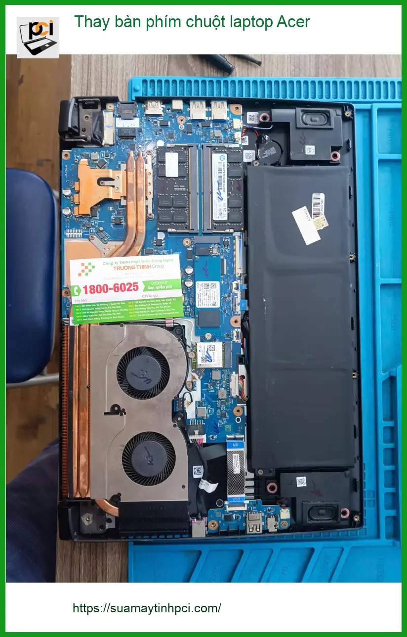 Anh Quang kỹ sư tìm địa điểm thay bàn phím chuột laptop Acer Quận Tân Phú uy tín ảnh thực tế 1