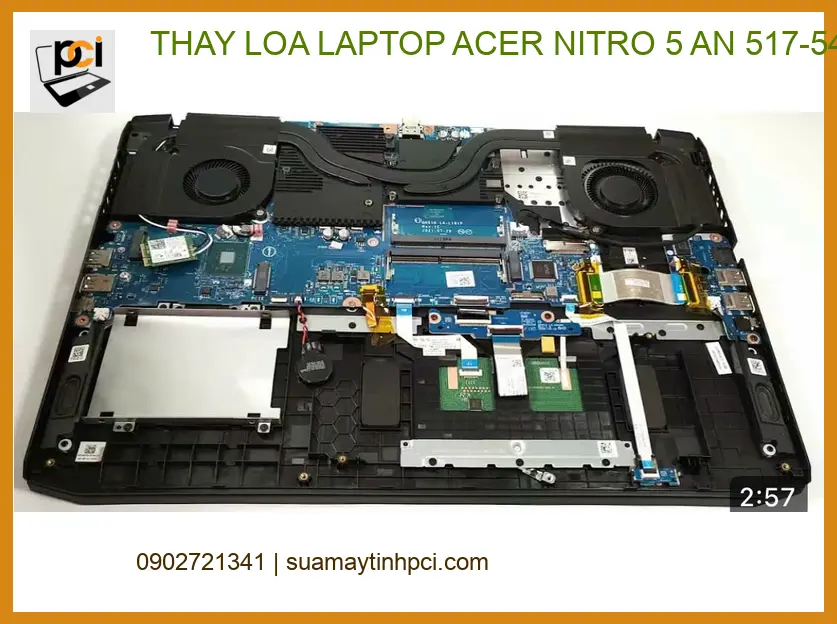 Anh Quốc Anh tìm chỗ thay loa laptop Acer Nitro 5 AN 517-54 Quận Tân Bình ảnh thực tế 1