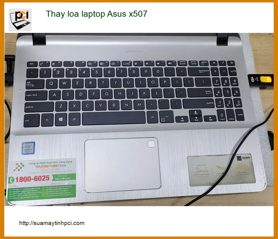 Chị Thùy An kế toán tìm Thay loa laptop Asus x507 Quận Bình Tân – Trung tâm Uy tín