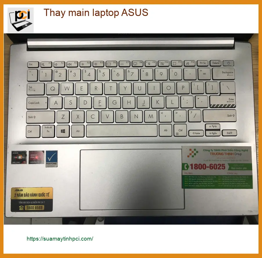 Anh Phúc nhân viên văn phòng tìm chỗ thay main laptop ASUS Quận Bình Tân uy tín ảnh thực tế 2