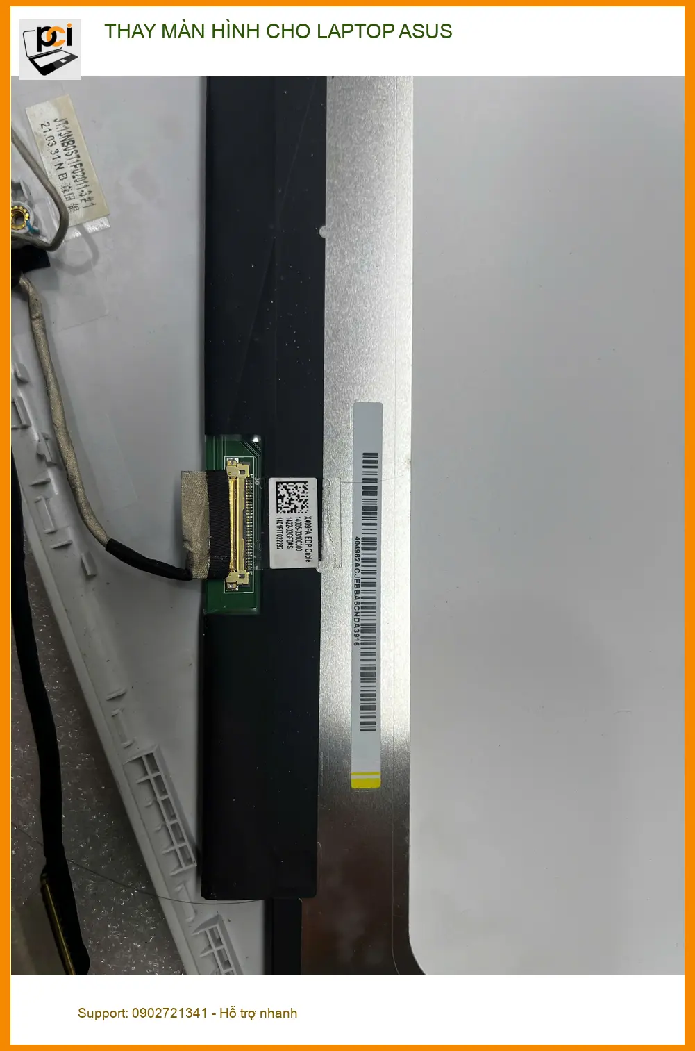 Chú Phước tìm tiệm thay màn hình laptop ASUS Quận Gò Vấp giá rẻ