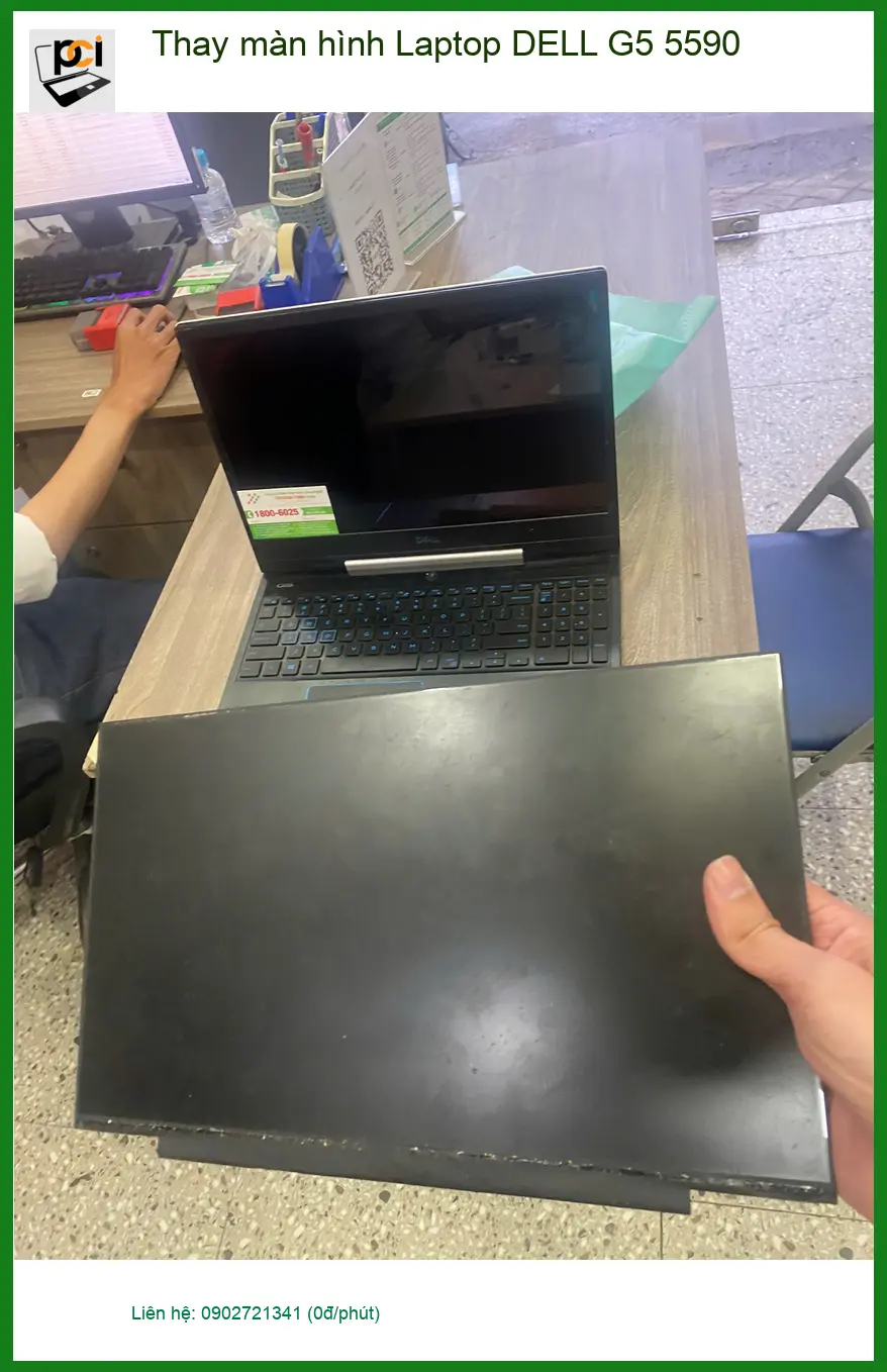 Anh Quốc Anh giám đốc marketing review Thay màn hình Laptop DELL G5 5590 Quận 7