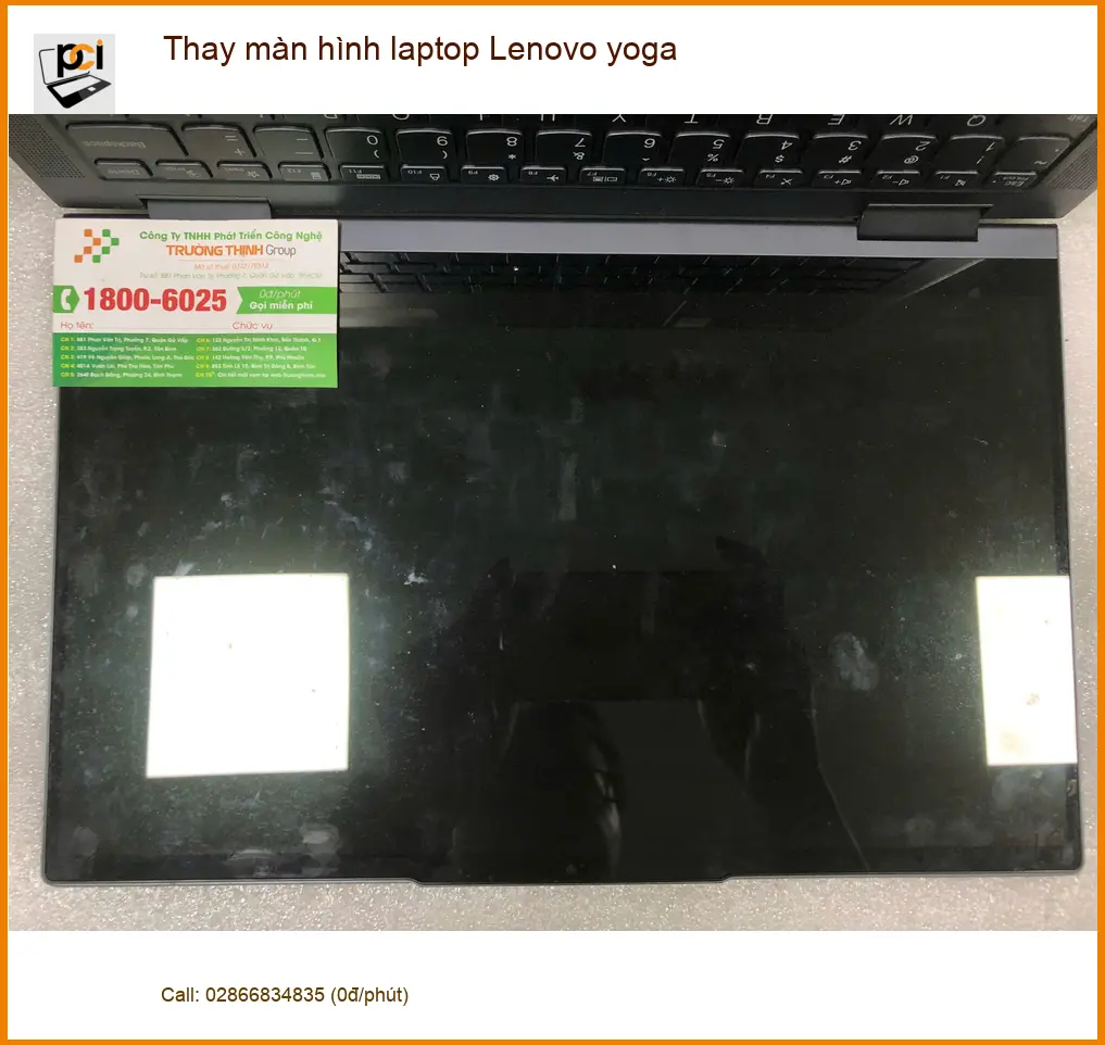 Anh Dũng tìm nơi thay màn hình laptop Lenovo Yoga Quận Bình Tân uy tín ảnh thực tế 1
