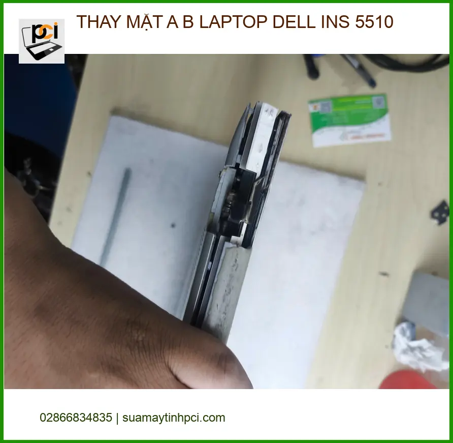 Dịch vụ thay mặt A, B laptop Dell Ins 5510 Quận Gò Vấp – Chị Phương chủ shop online