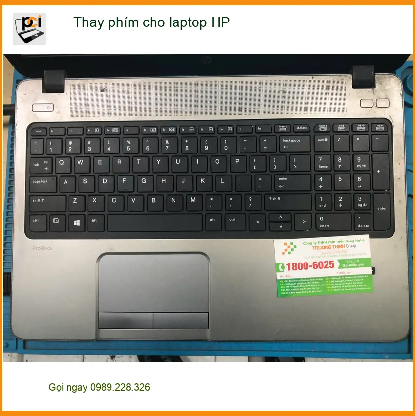 Anh Kiên IT văn phòng và trải nghiệm thay phím laptop HP tại Quận Bình Tân