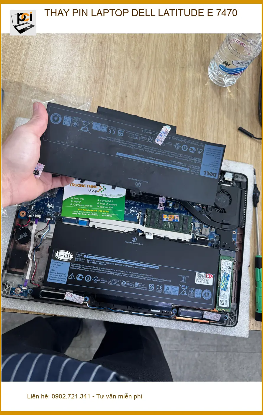 Anh Hoàng Đức tìm nơi thay pin laptop Dell Latitude E 7470 Quận 10