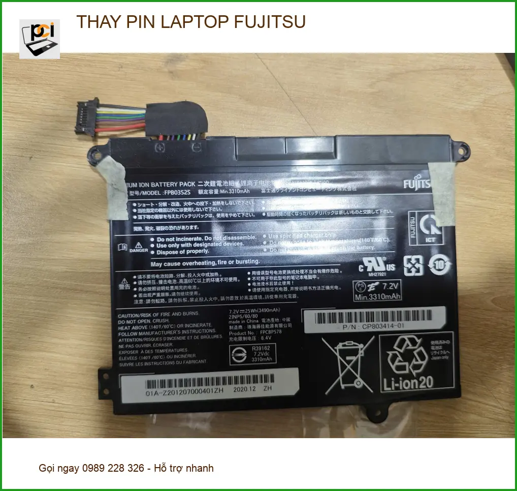 Anh Phúc chuyên viên tư vấn thay pin laptop Fujitsu ở Quận Tân Bình – Lấy ngay