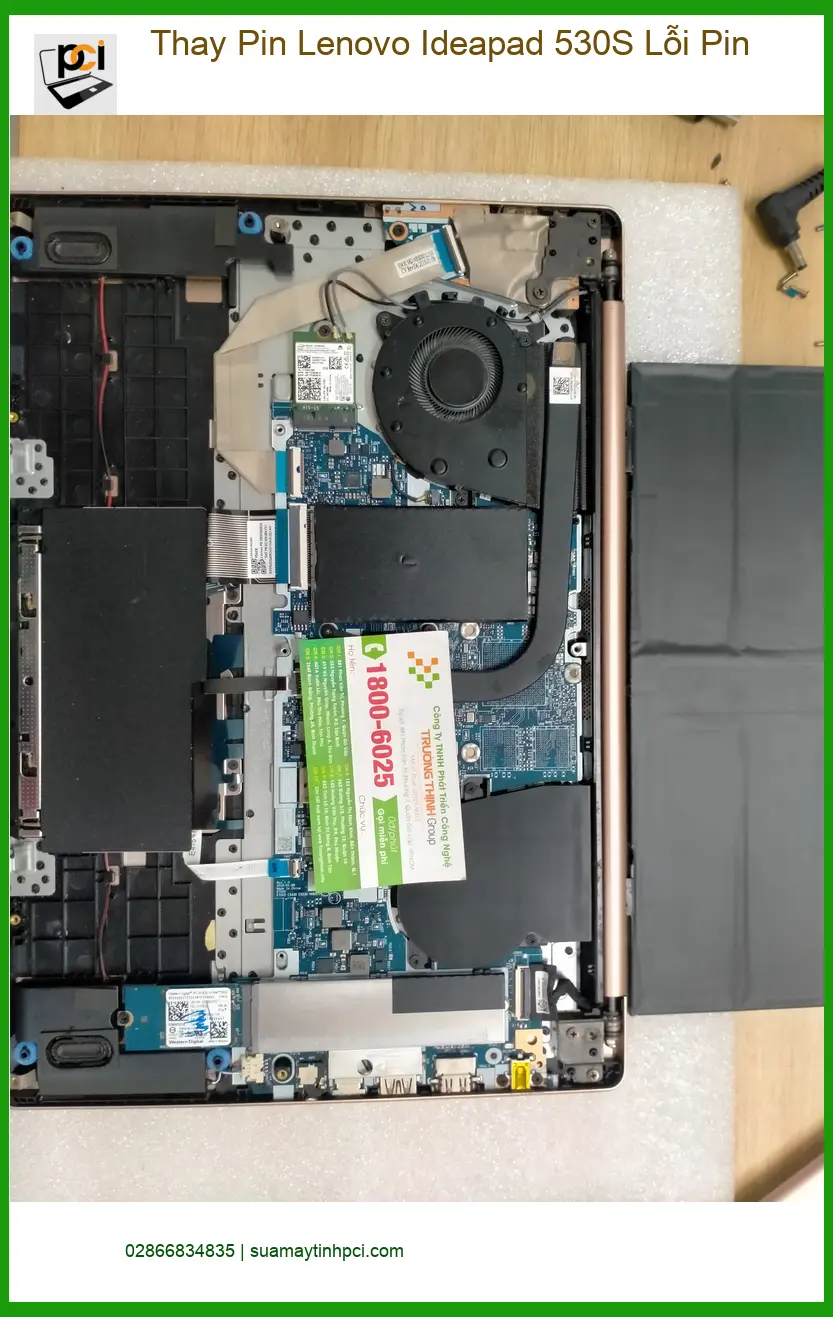 Anh Phong ở Quận 12 tìm nơi Thay Pin Lenovo Ideapad 530S lỗi pin, giá tốt ảnh thực tế 2
