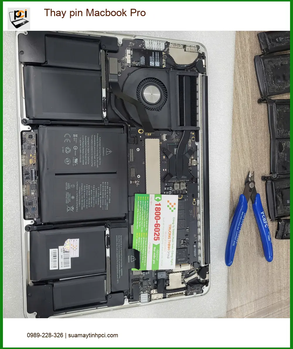 Cửa hàng thay pin Macbook Pro Quận Tân Bình lấy ngay – Chị Trúc chạy deadline
