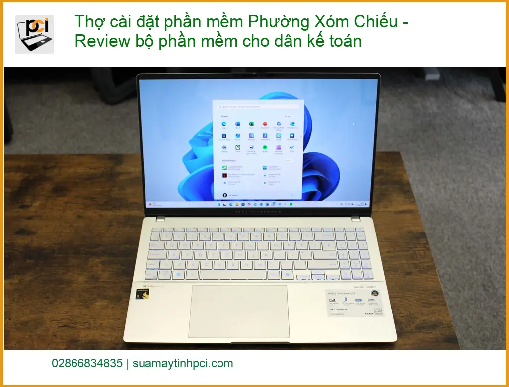 Laptop Thợ cài đặt phần mềm Phường Xóm Chiếu – Chuyên gia PCI tư vấn