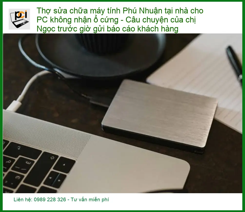 Sửa máy tính Phú Nhuận PC không nhận ổ cứng – Thợ sửa tại nhà