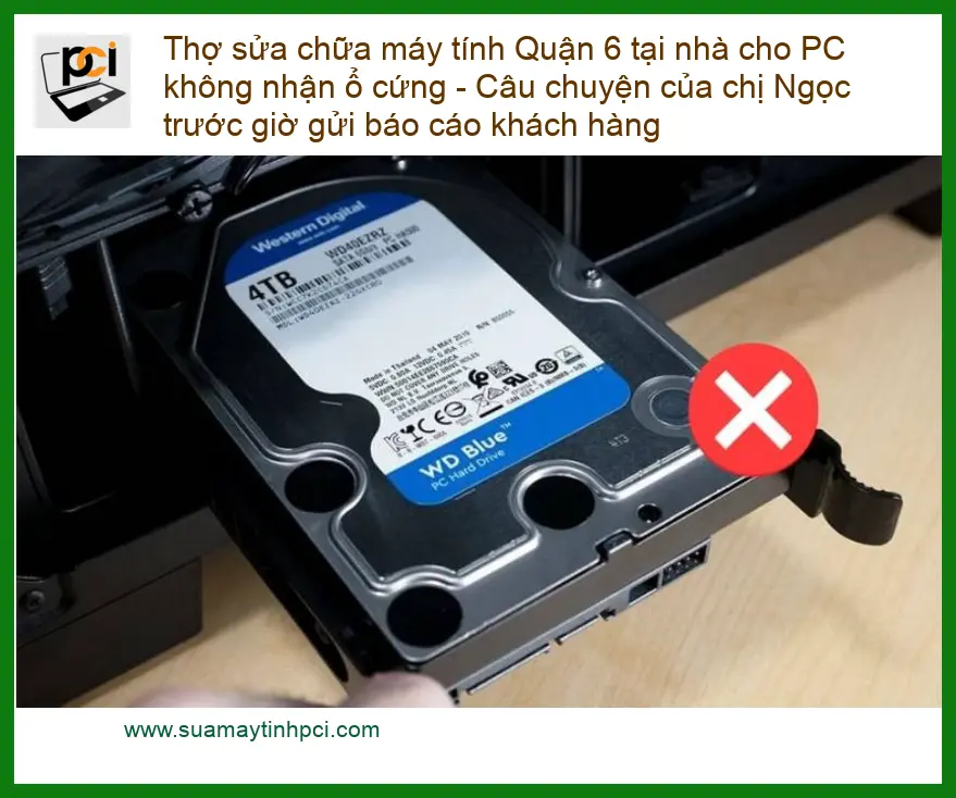 Sửa máy tính Thợ sửa chữa Quận 6 PC không nhận ổ cứng – Trung tâm hỗ trợ gần đây