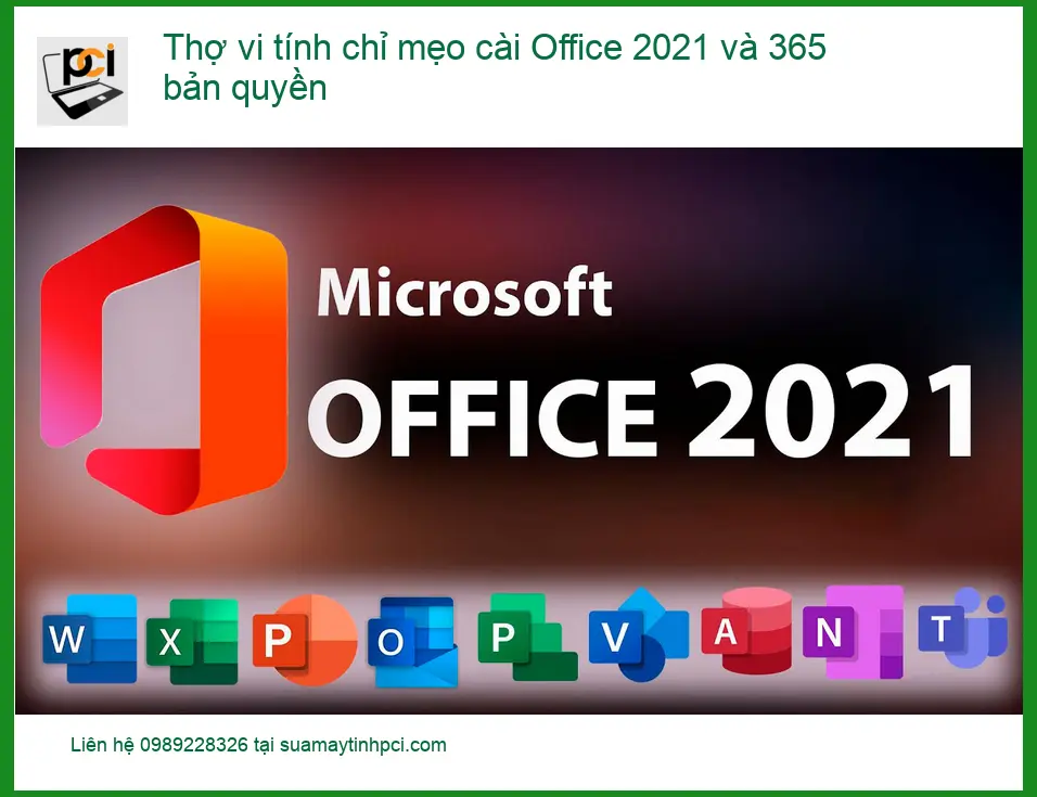 Thủ thuật Phần mềm Thợ vi tính chỉ mẹo cài Office 2021 và 365 bản quyền – Trung tâm cài đặt gần đây