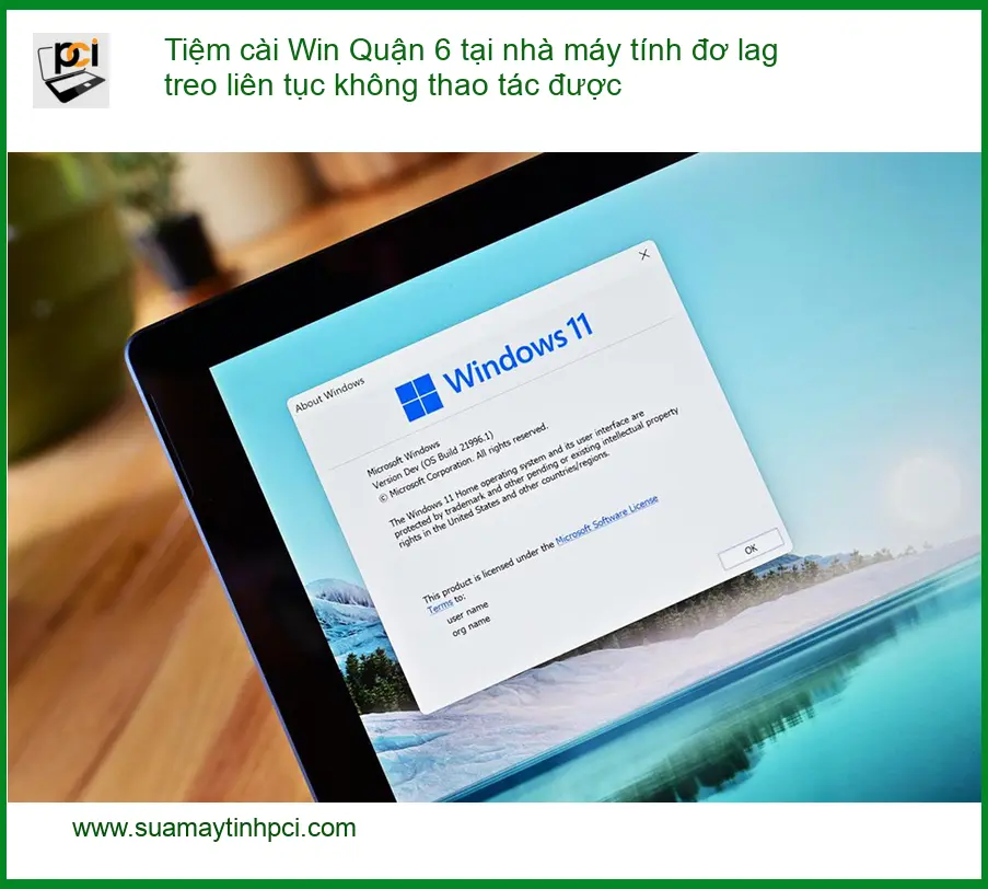 Windows Cài Win Quận 6 máy đơ lag treo – Khắc phục tận nơi